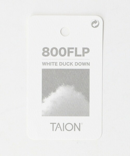 TAION（タイオン）の「＜TAION＞ミリタリー リバーシブル ダウンマフラー（マフラー・メンズ・オリーブ/ネイビー/ブラック/ケリーグリーン/グレー・FREE）」の6枚目の写真