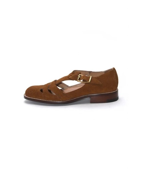 乱痴気(ランチキ)の「【YUKETEN】Summer Leather Sandal Suede(サンダル・メンズ・ブラウン・7h)」の4枚目の写真