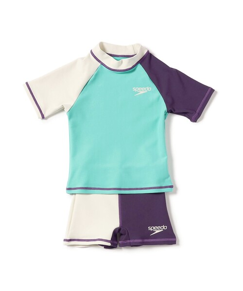 Speedo(スピード)の「Speedo / キッズユニセックスセパレーツ 24(90~120cm)(Tシャツ/カットソー・キッズ・ブルー系その他2/ブラウン系その他2/ブルー系その他・100/120/110)」の3枚目の写真