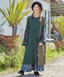 チャイハネ | 【チャイハネ】マロナパッチワークワンピース(ワンピース)