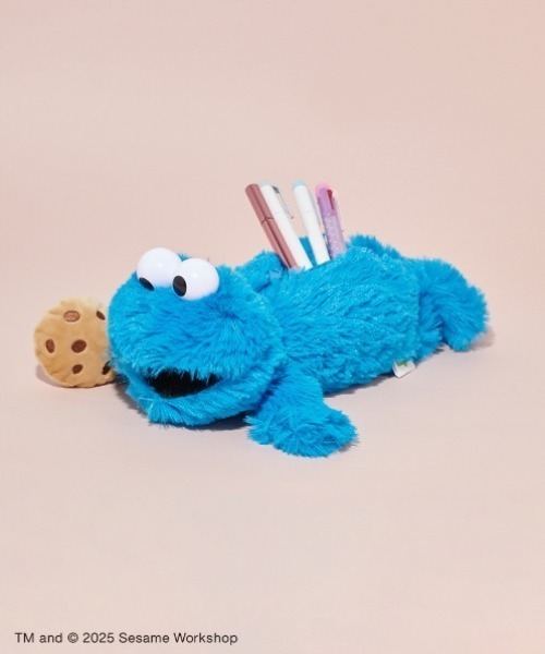 ペンポーチ クッキーモンスター（ステーショナリー）｜SESAME