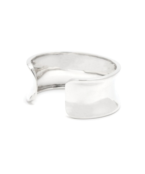 YArKA（ヤーカ）の「【YArKA/ヤーカ】[egoistic series]  3-dimensional distortion bangle [percroo2] / 立体歪みハードバングル（バングル/リストバンド・レディース・シルバー・FREE）」の6枚目の写真