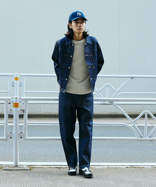 JOURNAL STANDARD（ジャーナルスタンダード）の「デニム ストレート LOT200（デニムパンツ・メンズ・アイボリー/クリアブルー/ブルー系その他/ブラック/ネイビー・LARGE/MEDIUM/SMALL）」の14枚目の写真