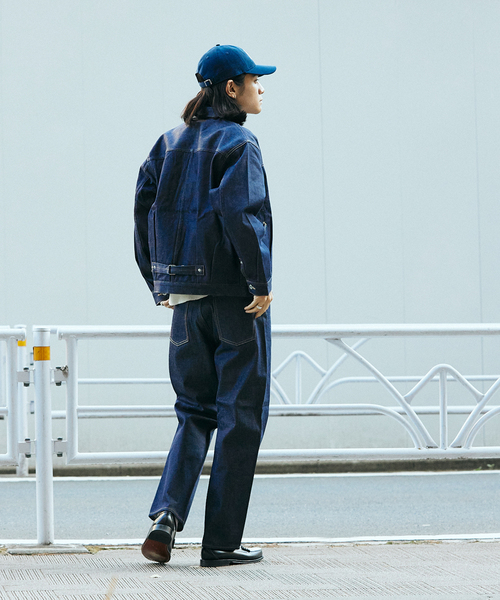 JOURNAL STANDARD（ジャーナルスタンダード）の「デニム ストレート LOT200（デニムパンツ・メンズ・アイボリー/クリアブルー/ブルー系その他/ブラック/ネイビー・LARGE/MEDIUM/SMALL）」の17枚目の写真