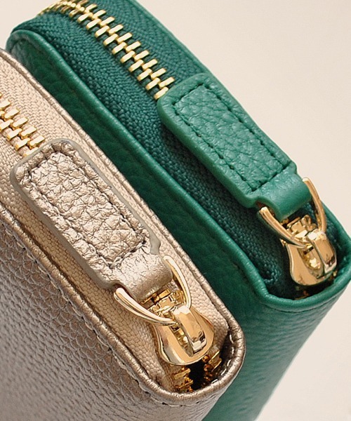 専用　財布 セール】本革 ファスナー 大容量 ミニ財布（財布）｜KAZZU SELECT