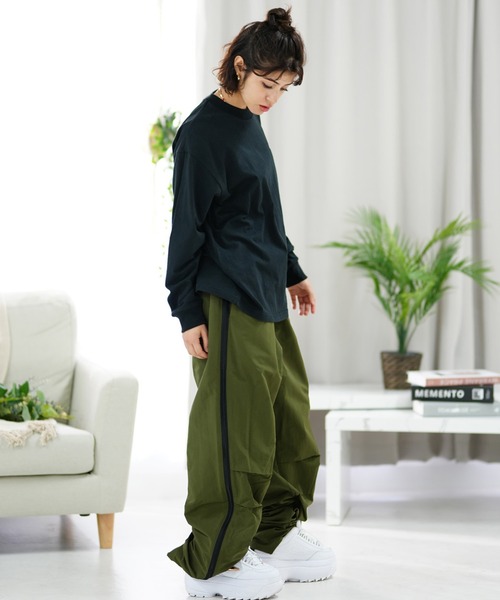 COLOR PANTS トレパン　ナイロン 楽天市場】tigora ナイロン ジョガーパンツの通販
