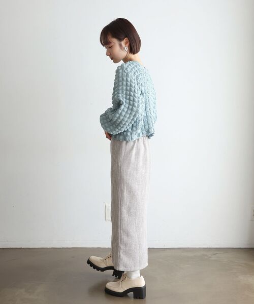 RETRO GIRL(レトロガール)の「ツイードナローSK(スカート・レディース・ブラック/ライトグレー・MEDIUM)」の21枚目の写真