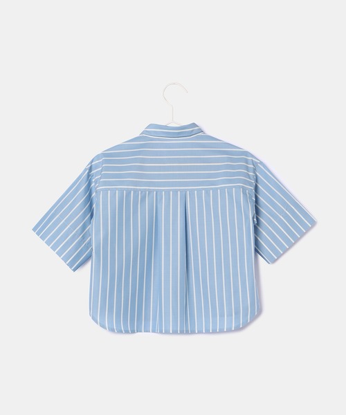 ROPE' PICNIC(ロペピクニック)の「【BOYS】ハーフスリーブシャツ/リンクコーデ(シャツ/ブラウス・キッズ・ネイビー/サックスブルー・130/120/140/110/150)」の5枚目の写真
