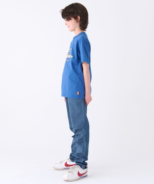 KRIFF MAYER Kid's Collection(クリフメイヤーキッズコレクション)の「ハイメッシュデニムパンツ(テーパードタイプ)(デニムパンツ・キッズ・ライトブルー/ダークブルー・120/130/140/150/160/170)」の7枚目の写真