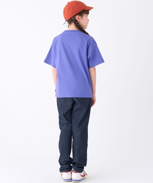 KRIFF MAYER Kid's Collection(クリフメイヤーキッズコレクション)の「ハイメッシュデニムパンツ(テーパードタイプ)(デニムパンツ・キッズ・ライトブルー/ダークブルー・120/130/140/150/160/170)」の12枚目の写真