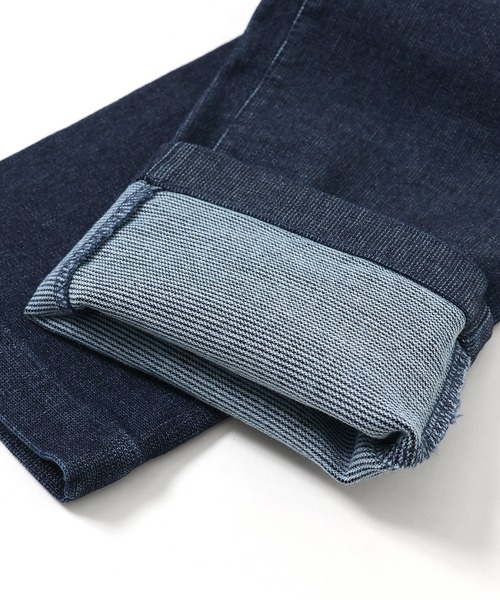 KRIFF MAYER Kid's Collection(クリフメイヤーキッズコレクション)の「ハイメッシュデニムパンツ(テーパードタイプ)(デニムパンツ・キッズ・ライトブルー/ダークブルー・120/130/140/150/160/170)」の5枚目の写真