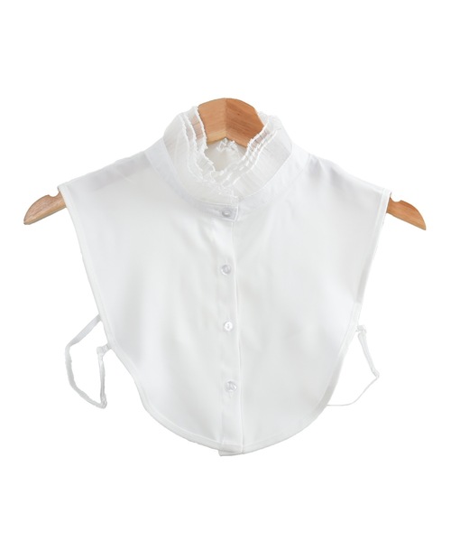 Felt-Maglietta（フェルトマリエッタ）の「シースルー付け襟（付け襟・レディース・ホワイト・FREE）」の5枚目の写真