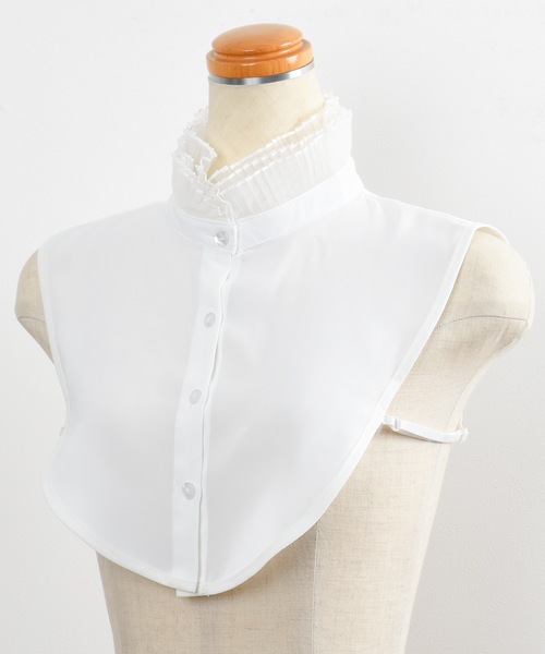 Felt-Maglietta（フェルトマリエッタ）の「シースルー付け襟（付け襟・レディース・ホワイト・FREE）」の6枚目の写真
