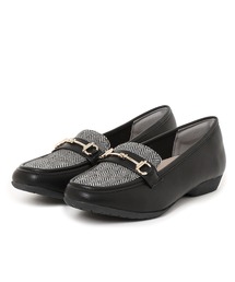 ELLE PLANETE（エルプラネット）の「【ELLE PLANET】スクエアトゥビットローファー（ローファー）」