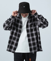 オンブレアソートチェックシャツ