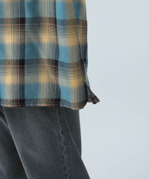 BAYFLOW(ベイフロー)の「オンブレアソートチェックシャツ(シャツ/ブラウス・メンズ・ブラック/ブルー・MEDIUM/LARGE)」の10枚目の写真