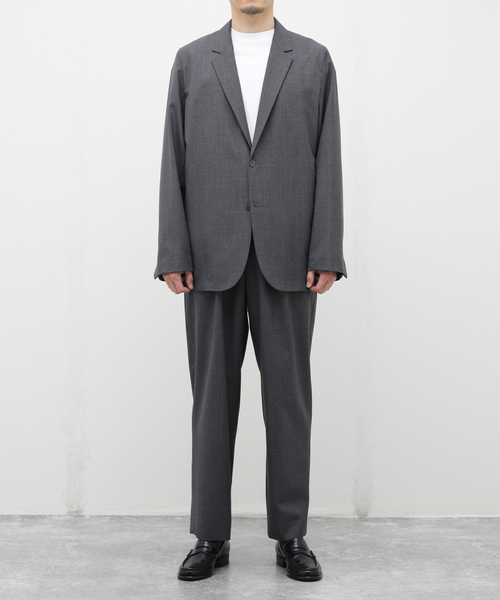 ATON（エイトン）の「【ATON / エイトン】WOOL TROPICAL TAPERED EASY
