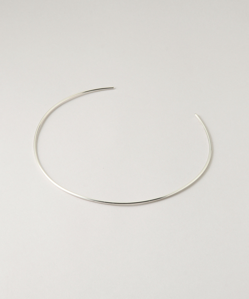 AP STUDIO（エーピーストゥディオ）の「【ALT/オルト】 skinny choker silver（ネックレス・レディース・シルバー・FREE）」の8枚目の写真