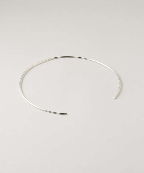 AP STUDIO（エーピーストゥディオ）の「【ALT/オルト】 skinny choker silver（ネックレス・レディース・シルバー・FREE）」の9枚目の写真