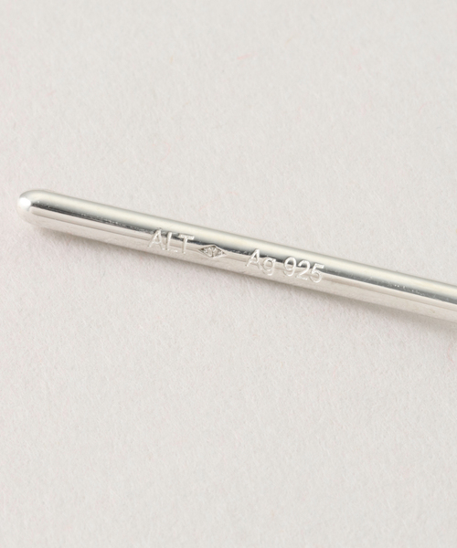 AP STUDIO（エーピーストゥディオ）の「【ALT/オルト】 skinny choker silver（ネックレス・レディース・シルバー・FREE）」の10枚目の写真