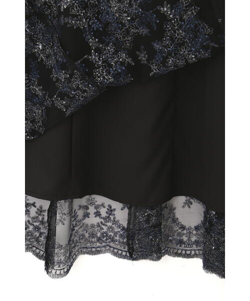 JILL STUART(ジルスチュアート)の「◆チュール刺繍フレアドレス(ワンピース・レディース・ベージュ/ブラック・0/2/4)」の14枚目の写真