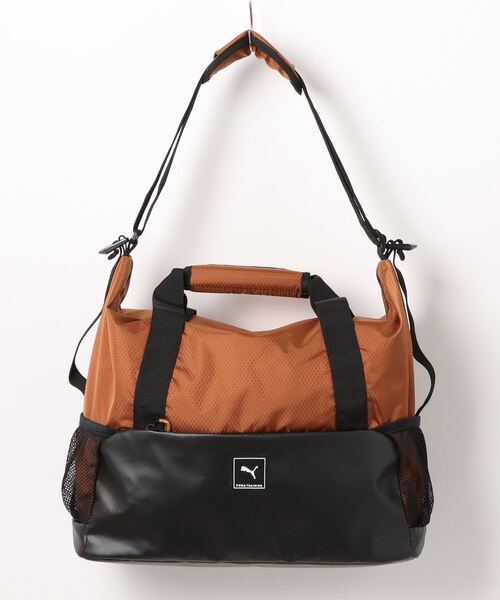 PUMA（プーマ）の「PUMA プーマ ユニセックス トレーニング スポーツバッグS 31L（ボストンバッグ・メンズ・ブラック/ダークブラウン・フリー）」の16枚目の写真