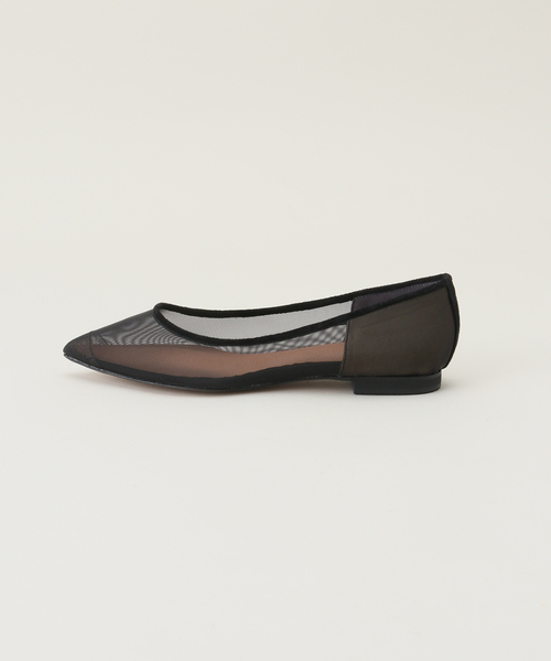 La TOTALITE(ラトータリテ)の「LaTotalite チュールフラット(パンプス・レディース・ブラック・22.5cm/23.5cm/24.5cm)」の6枚目の写真