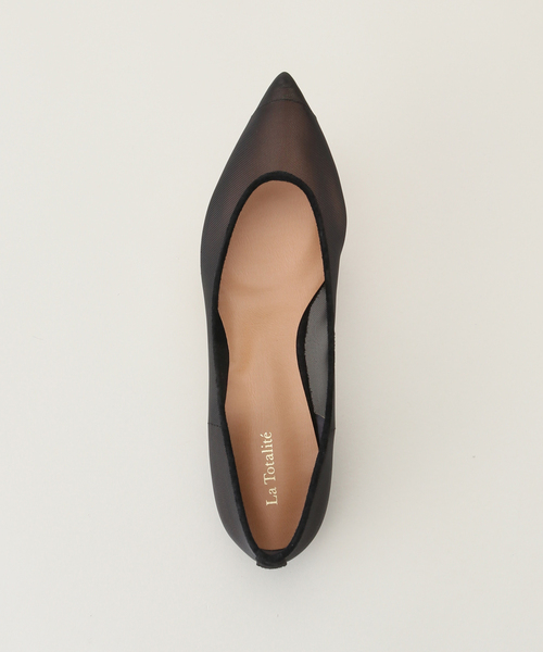 La TOTALITE(ラトータリテ)の「LaTotalite チュールフラット(パンプス・レディース・ブラック・22.5cm/23.5cm/24.5cm)」の10枚目の写真