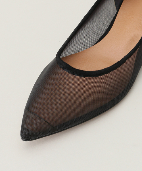 La TOTALITE(ラトータリテ)の「LaTotalite チュールフラット(パンプス・レディース・ブラック・22.5cm/23.5cm/24.5cm)」の12枚目の写真