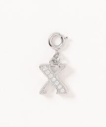 VIBGYOR（ヴィブジョー）の「【FANCYCUBE】FANCYCUBE ファンシーキューブ /イニシャル アルファベット シルバーチャーム コスメ＆アクセサリーパーツ(MA)（チャーム）」