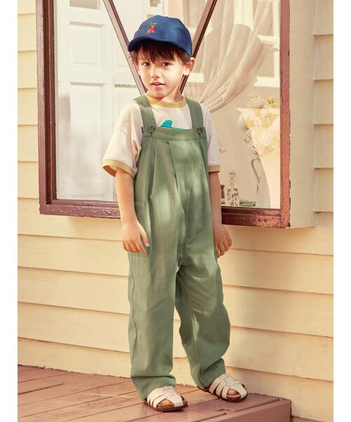 サマンサモスモス　ツイルサロペット サマンサモスモス ツイルサロペット