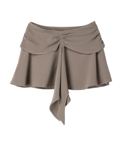 DURAS(デュラス)の「Flare mini skirt(スカート・レディース・ブラック/カーキ・S/M)」の12枚目の写真