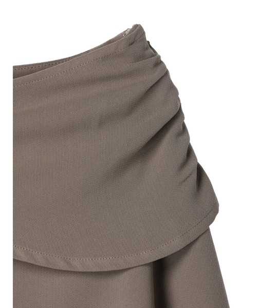 DURAS(デュラス)の「Flare mini skirt(スカート・レディース・ブラック/カーキ・S/M)」の15枚目の写真