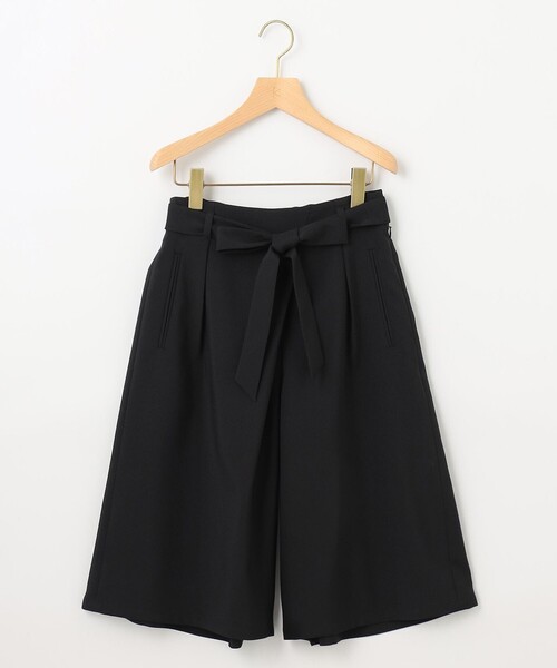 組曲(クミキョク)の「【WEB限定】オシャクロスキュロットパンツ(その他パンツ・レディース・ブラック系/ベージュ系・S2)」の16枚目の写真