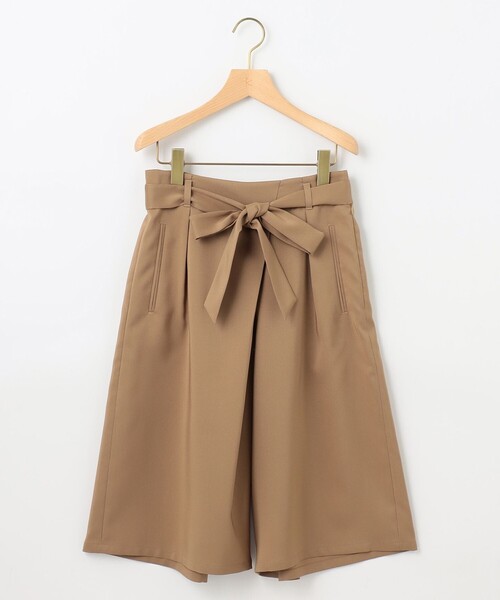 組曲(クミキョク)の「【WEB限定】オシャクロスキュロットパンツ(その他パンツ・レディース・ブラック系/ベージュ系・S2)」の17枚目の写真