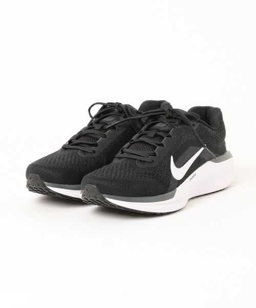 NIKE(ナイキ)の「NIKE ナイキ AIR WINFLO 11 エア ウィンフロー 11 MFJ9509 001BLACK/WHITE(スニーカー・メンズ・ブラック・27.5cm/27.0cm/26.5cm/26.0cm/30.0cm/29.0cm/25.5cm/25.0cm/24.5cm/28.5cm/28.0cm)」の2枚目の写真