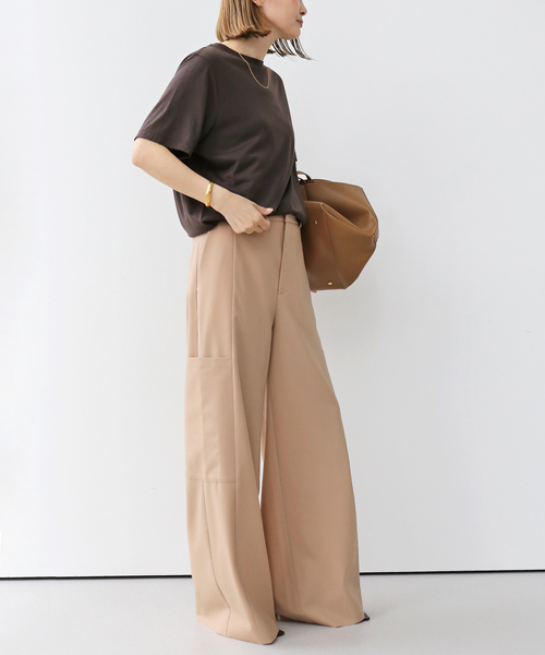 ドゥーズィエムクラス prime wool jerseyカットソー　カーキ ドゥーズィエムクラス prime wool jerseyカットソー カーキ