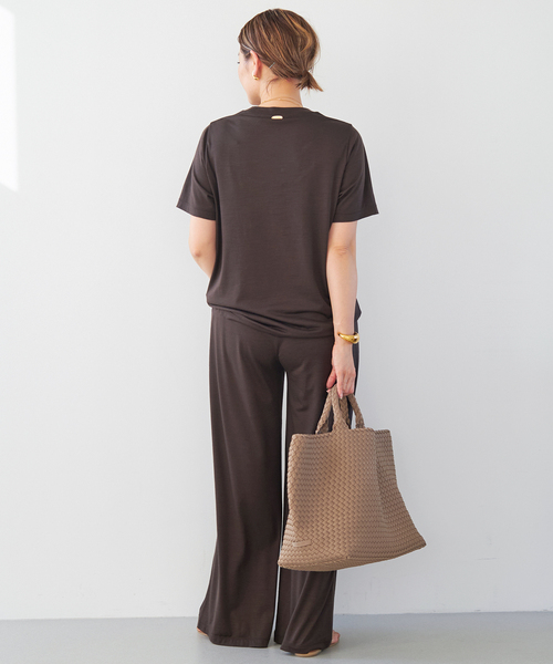 Prime wool jersey Tシャツ（Tシャツ/カットソー）｜Deuxieme