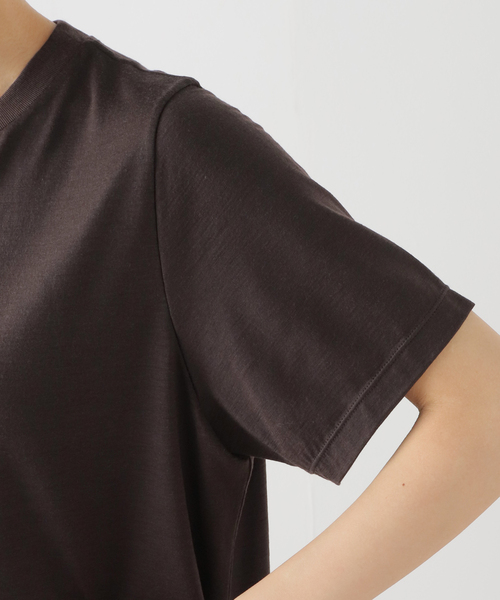 Prime wool jersey Tシャツ（Tシャツ/カットソー）｜Deuxieme