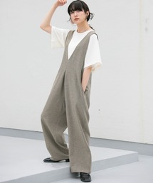 KBF | 『UR TECH DRYLUXE』バックベルトオールインワン(サロペット/オーバーオール)