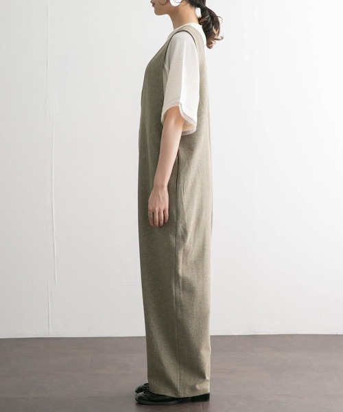 KBF(ケイビーエフ)の「『UR TECH DRYLUXE』バックベルトオールインワン(サロペット/オーバーオール・レディース・グレー/ベージュ系その他・38/36)」の17枚目の写真