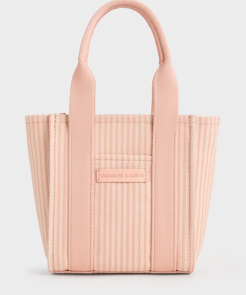 CHARLES & KEITH（チャールズ & キース）の「Kayミニケイストライプ
