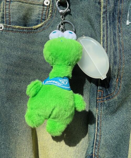 WEGO/デカ目ザウルスぬいぐるみキーホルダー（キーホルダー）｜WEGO
