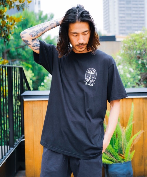 【関税込み】RVCA メンズ IN BLOOM TEE Ｔシャツ 関税込み】RVCA メンズ RVCA LANE SS ハイブリッドTシャツ (RVCA