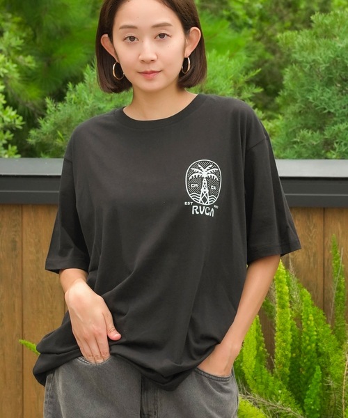セール】RVCA メンズ CLIF SHORE Tシャツ 【2024年夏モデル