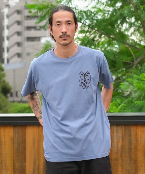 セール】RVCA メンズ CLIF SHORE Tシャツ 【2024年夏モデル