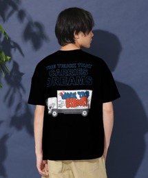 GLAZOS | 【防虫加工】バックグラフィティトラックプリント半袖Tシャツ(Tシャツ/カットソー)