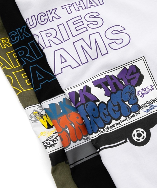 GLAZOS（グラソス）の「【大人向けサイズあり】【防虫加工】バックグラフィティトラックプリント半袖Tシャツ（Tシャツ/カットソー・キッズ・ホワイト/ブラック/カーキ・150cm/140cm/170cm/160cm）」の15枚目の写真