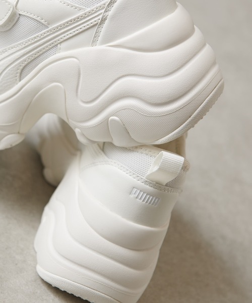 PUMA（プーマ）の「PUMA パルサーウェッジWNSサンダル（ブーツ・レディース・ホワイト/ブラック・23.5cm/24.5cm）」の9枚目の写真