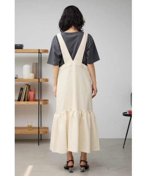 AZUL by moussy(アズールバイマウジー)の「ジャガードジャンパードレス(ワンピース・レディース・アイボリー/ブラック/グレー・SMALL/MEDIUM)」の10枚目の写真
